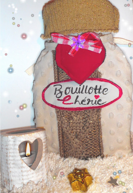 bouillotte coeur rouge scandinave bouillotte eau scandinave