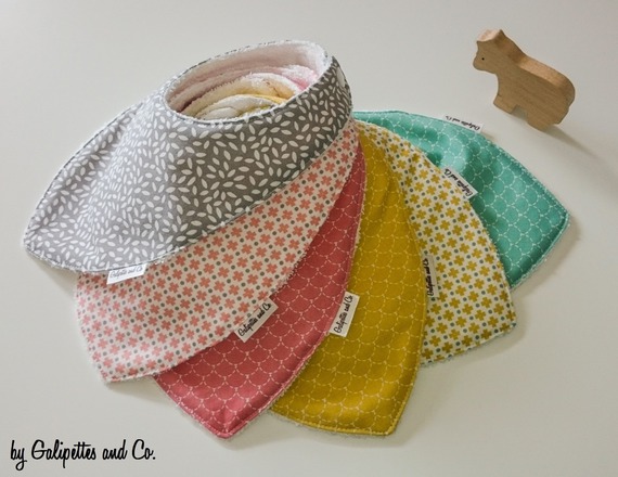joli bavoir bandana artisanal bavoir bandana tissu