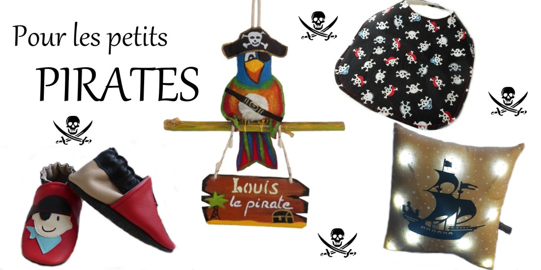 idée déco et cadeaux thème style pirate